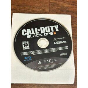 Call Of Duty Black Ops II PS3 Playstation Video Game Blu-Ray Disc By Activision